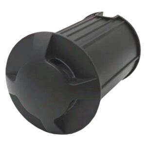 SURFACE CORRIDOR LED LIGHT 4F 3W IP65 85-265V Φ62mm BLACK PRO
