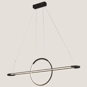 HANGING CEILING LIGHT LINEAR LED 45W 3000K  BLACK