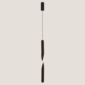 LIGHT FIXTURES HANGING LINEAR LED 20W 3000Κ 42x60 GOLD