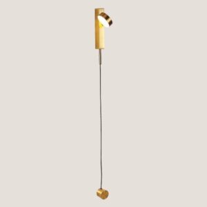WALL MOUNTED STICK LED 9W GOLD