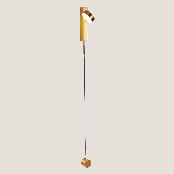 WALL MOUNTED STICK LED 9W GOLD