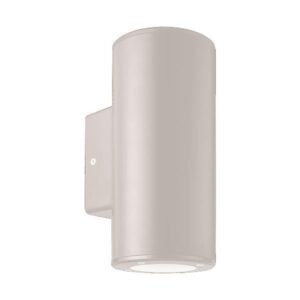WALL LIGHT ROUND UP-DOWN PLASTIC GU10 WHITE