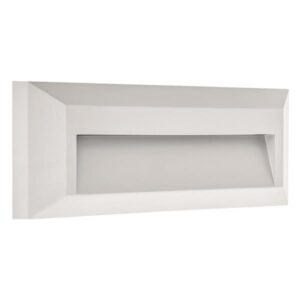 ΑΠΛΙΚΑ ΤΟΙΧΟΥ LED SLIM 2W IP65 220-240V 230X80X27mm ΛΕΥΚΟ PRO