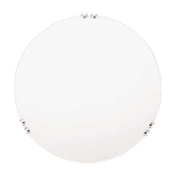 CEILING LIGHT LIGHT "PAROS" Φ30 Ε27 WHITE/NICKEL CEILING LIGHT LIGHT "PAROS" Φ30 Ε27 WHITE/NICKEL
