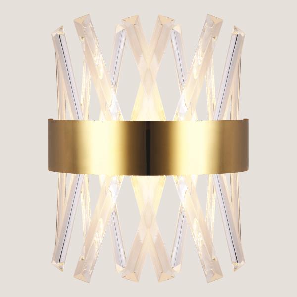WALL MOUNTED FIXTURE 4XG4 25x30 GOLD