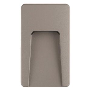 WALL MOUNTED LED SLIM FIXTURE 3W IP65 230V 90X150mm GREY PRO