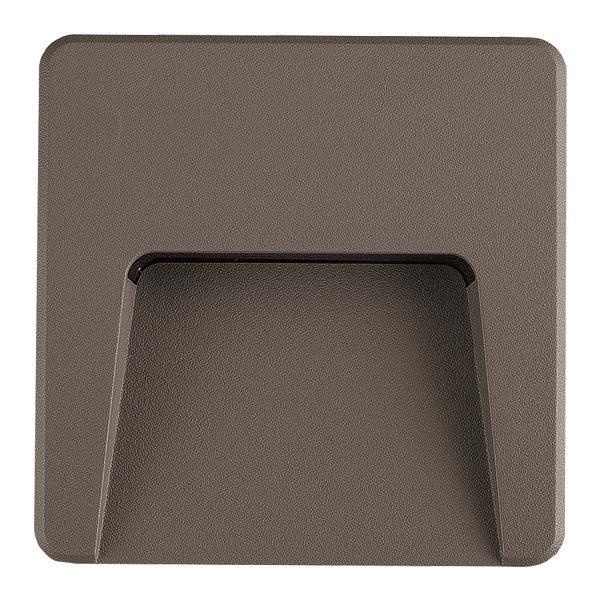 ΦΩΤΙΣΤΙΚΟ ΤΟΙΧΟΥ SLIM LED 3W IP65 220-240V 120X120mm ΓΡΑΦΙΤΗΣ PRO