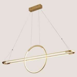 HANGING CEILING LIGHT LINEAR LED 45W 3000K GOLD