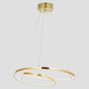 CEILING LIGHT FIXTURE HANGING 42W 4000K GOLD
