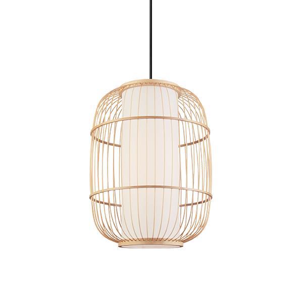 LIGHT FIXTURES HANGING SIMPLE E27 BAMBOO