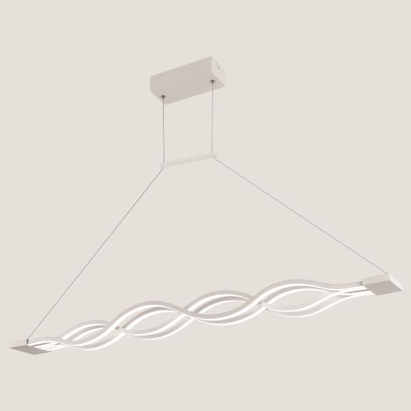 LIGHT FIXTURES HANGING LINEAR LED 60W 3000Κ WHITE