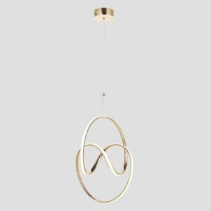 CEILING LIGHT FIXTURE HANGING  Q2 LED 40W  4000K GOLD MATT