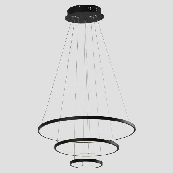 CEILING LIGHT FIXTURE ROUND LED 42W  BLACK