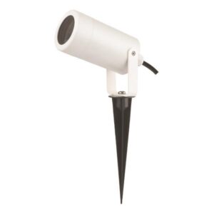 GARDEN SPOT LIGHT PLASTIC GU10 IP65 230V WHITE