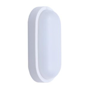 ΦΩΤΙΣΤΙΚΟ ΤΟΙΧΟΥ ΟΒΑΛ LED 12W 205x105x54 3000K IP54 ΛΕΥΚΟ PLUS