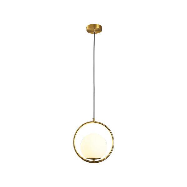 LIGHT FIXTURES HANGING SIMPLE E27 Φ25*H25CM GOLD