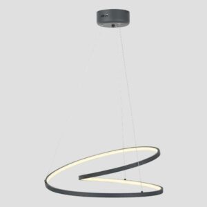 CEILING LIGHT FIXTURE HANGING 42W  4000K BLACK