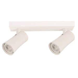 SPOT CEILING DOUBLE GU10 S1901 WHITE
