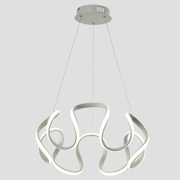 ΦΩΤΙΣΤΙΚΟ ΚΡΕΜΑΣΤΟ ΣΤΡΟΓΓΥΛΟ LED 60W Φ52x120 ΛΕΥΚΟ