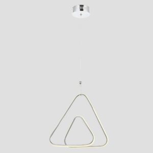 CEILING LIGHT FIXTURE HANGING TRIANGLE LED 30W 4000K NICKEL
