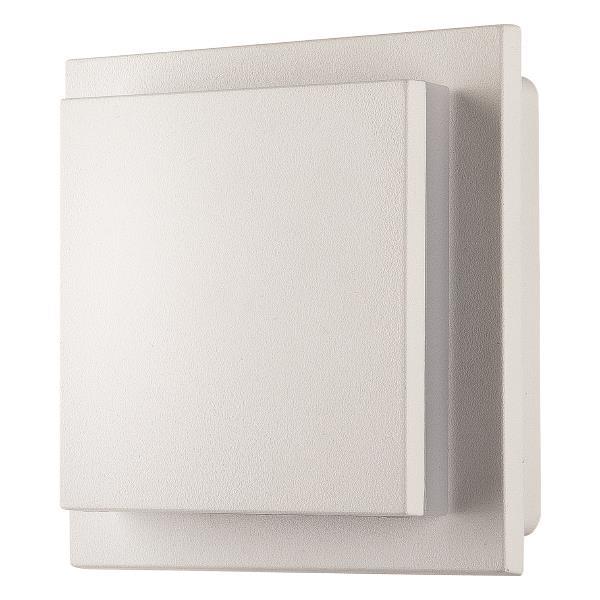 ΑΠΛΙΚΑ ΤΟΙΧΟΥ ΚΙΝΗΤΗ LED 6W 138x138x57 3000K IP54 ΛΕΥΚΗ PRO