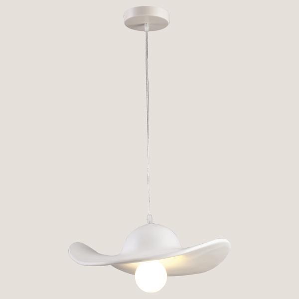 LIGHT FIXTURES HANGING HAT E27 40x140 WHITE