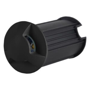 SURFACE CORRIDOR LED LIGHT 3F 3W IP65 85-265V Φ62mm BLACK PRO
