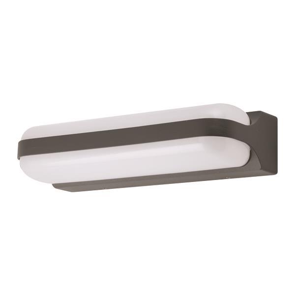 ΑΠΛΙΚΑ ΤΟΙΧΟΥ ΟΒΑΛ LED 13W 240x105x55 3000K IP65 ΓΚΡΙ PRO ΑΠΛΙΚΑ ΤΟΙΧΟΥ ΟΒΑΛ LED 13W 240x105x55 3000K IP65 ΓΚΡΙ PRO
