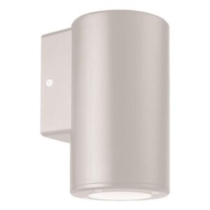 WALL LIGHT ROUND DOWN PLASTIC GU10 WHITE