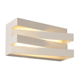 ΑΠΛΙΚΑ ΤΟΙΧΟΥ LED 12W 200X100X80 3000K "MYRON" ΛΕΥΚΟ
