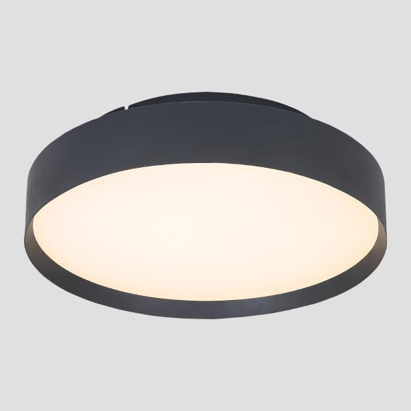 ΠΛΑΦΟΝΙΕΡΑ LED 60W Φ600x110 3000Κ ΜΑΥΡΗ
