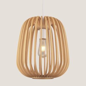 LIGHT FIXTURES HANGING SIMPLE E27  WOOD