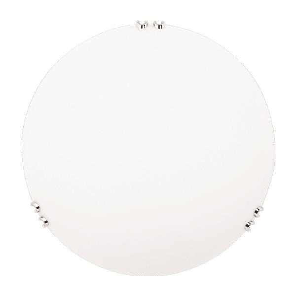 CEILING LIGHT  LIGHT   "PAROS" Φ40 2XΕ27 WHITE/NICKEL
