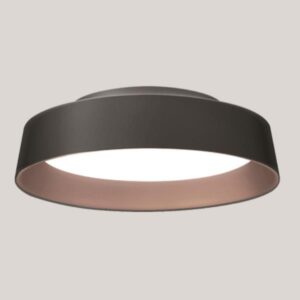 ΠΛΑΦΟΝΙΕΡΑ LED 60W Φ700x90 3000Κ ΜΑΥΡΗ/ΚΑΦΕ ΓΚΟΦΡΕ
