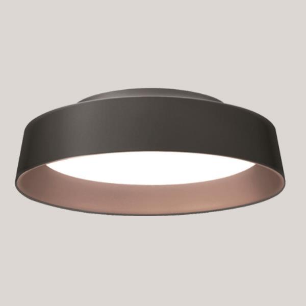 ΠΛΑΦΟΝΙΕΡΑ LED 60W Φ700x90 3000Κ ΜΑΥΡΗ/ΚΑΦΕ ΓΚΟΦΡΕ