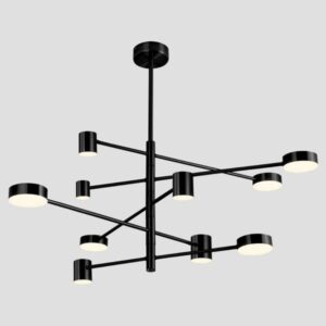 ΦΩΤΙΣΤΙΚΟ ΚΡΕΜΑΣΤΟ ΚΡΕΜΑΣΤΟ 10ΦΩΤΟ LED 60W ΜΑΥΡΟ/ΧΡΥΣΟ