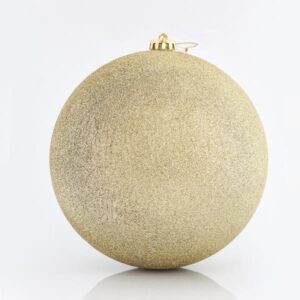 PLASTIC GOLD GLITTER BALLS