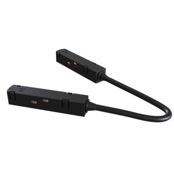 FLEXIBLE POWER CONNECTOR FOR MAGNETIC TRACK BLACK