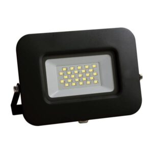 PROJECTOR LED SMD BASE 360° 20W BLACK IP65 4000K PLUS