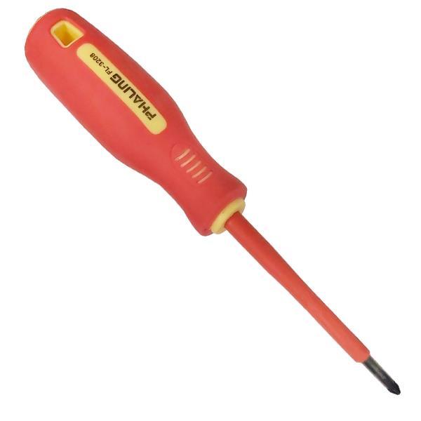 INSULATED SCREWDRIVER POZI pz0x75mm