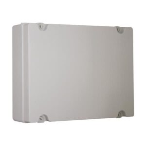 JUNCTION BOX 376Χ300Χ120 PLASTIC SCREWS IP66 (014.A.PL) GREY