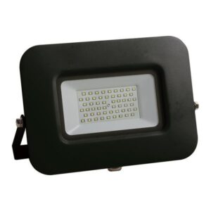 PROJECTOR LED SMD BASE 360° 50W BLACK IP65 3000K PLUS