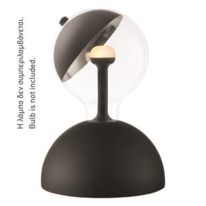 MOVE ME TABLE LUMINAIRE BLACK HEMISPHERE