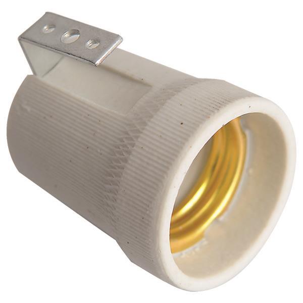 LAMPHOLDER PORCELAIN FOR SPOT E27