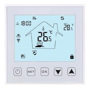 ROOM THERMOSTAT RECESSED WEEKLY DIGITAL 603 WIFI