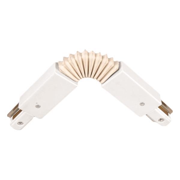 CONJUCTION RAIL UNIVERSAL 2 LINES SPIRAL ANGLE WHITE CONJUCTION RAIL UNIVERSAL 2 LINES SPIRAL ANGLE WHITE