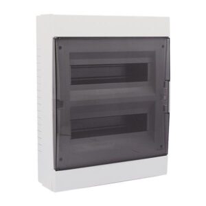 ΠΙΝΑΚΑΣ ΕΞΩΤΕΡΙΚΟΣ ΜΕ ΠΟΡΤΑ 24 ΘΕΣΕΩΝ IP40 (9700.24) ΓΚΡΙ