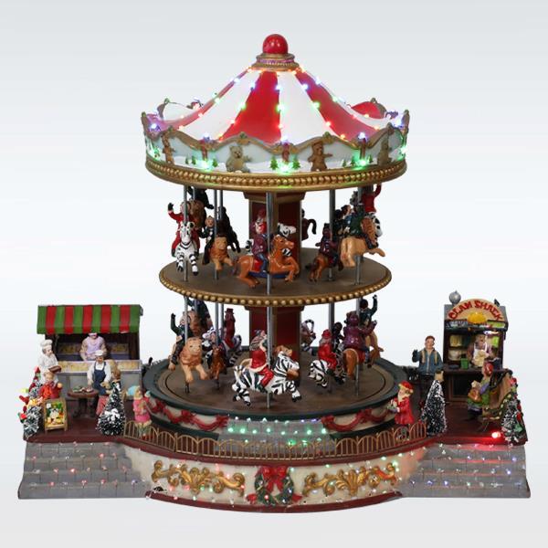 LIGHTED CAROUSSEL