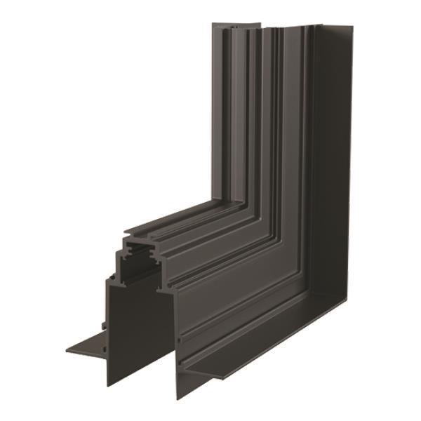 RECESSED CORNER FOR MAGNETIC TRACK 90 STL-RLC01 BLACK