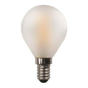 ΛΑΜΠΑ LED ΣΦΑΙΡΙΚΗ CROSSED FILAMENT 4.5W E14 3000K 220-240V FROST